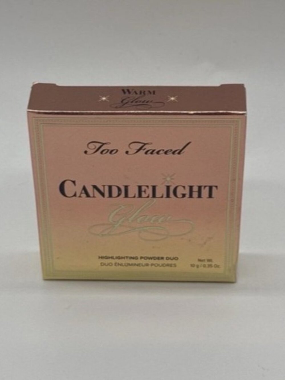 Too Faced Candlelight Glow‎ WARM GLOW 0.35oz BNIB (C4)